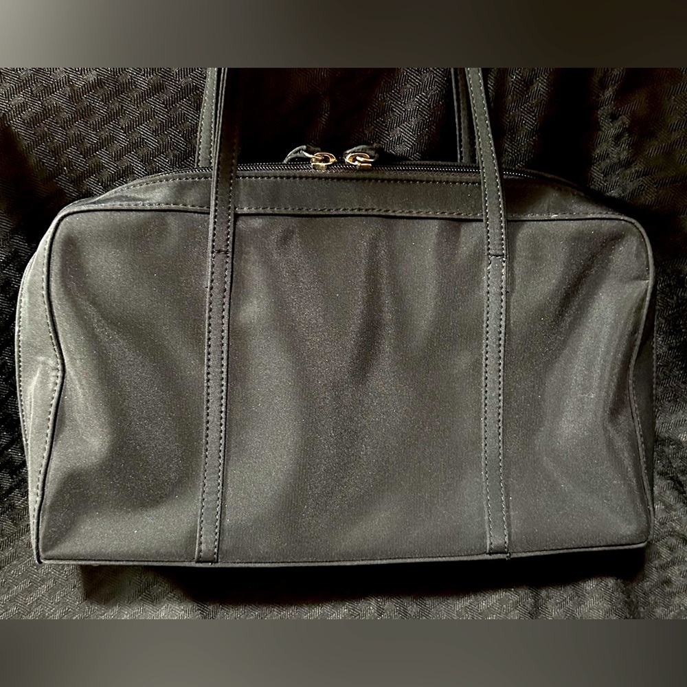 Signature Studio Handbag Black 12” x 6.5” x 3”